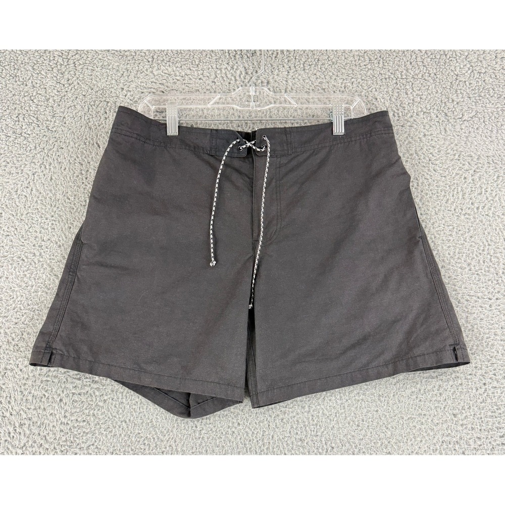 Burton Creekside Shorts Mens 34 Black Board Shorts Mesh Lined Surf Swim 167481
